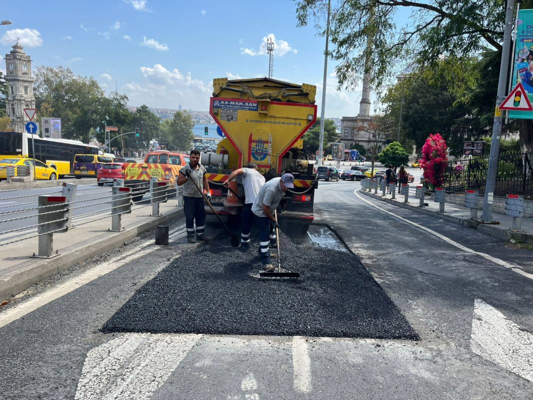 Kuvvetli yağış İstanbul'u vurdu, İBB görüntüleri paylaştı 16